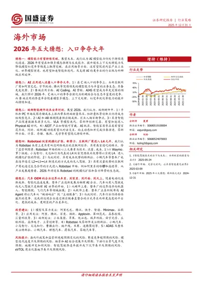 2026年五大猜想：入口争夺大年封面