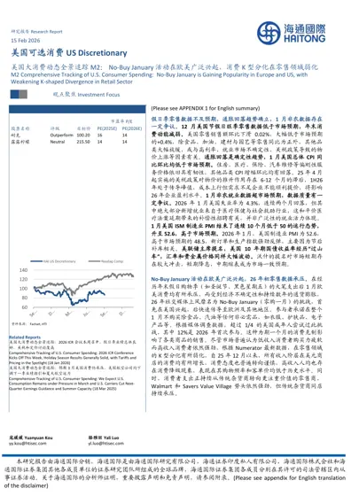 美国大消费动态全景追踪M2：No-Buy January 活动在欧美广泛兴起，消费K 型分化在零售领域弱化封面