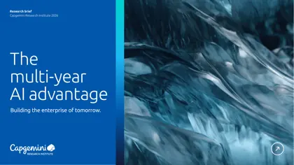 The multi-year AI advantage: Building the enterprise of tomorrow封面