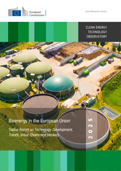 Bioenergy in the European Union - 2025 Status Report on Technology Development, Trends, Value Chains and Markets封面