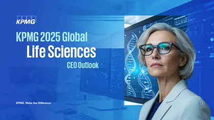 KPMG 2025 Global Life Sciences CEO Outlook封面