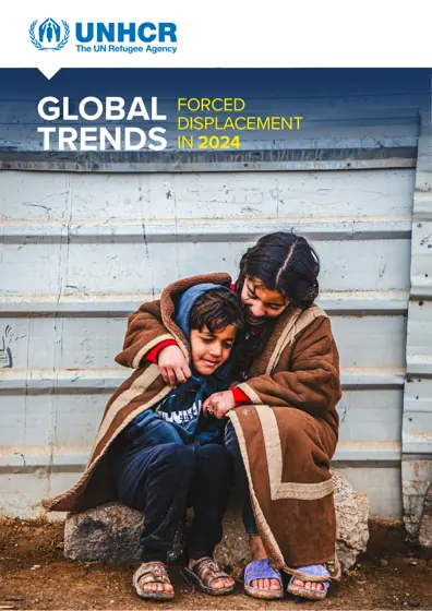 Global Trends: Forced displacement in 2024封面