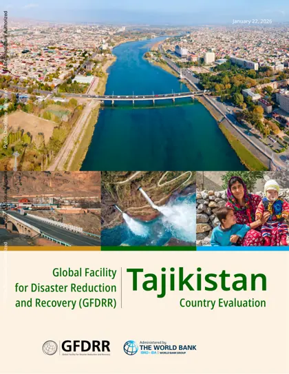 GFDRR | Tajikistan Country Evaluation封面