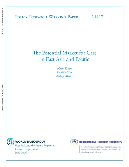 The Potential Market for Care in East Asia and Pacific封面