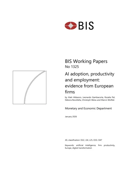 AI adoption, productivity and employment: evidence from European firms封面