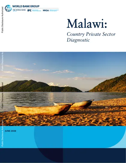 Malawi Country Private Sector Diagnostic封面