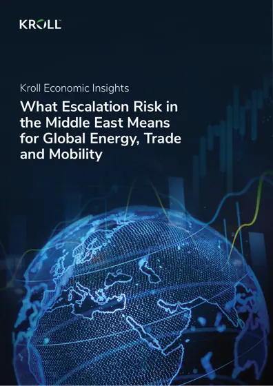 What Escalation Risk in the Middle East Means for Global Energy, Trade and Mobility封面