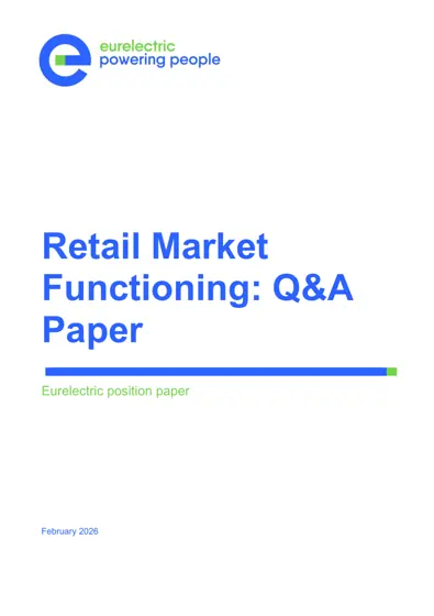 Retail Market Functioning: Q&A Paper封面