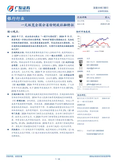 银行行业:一文纵览全国分省份财政社融特征封面