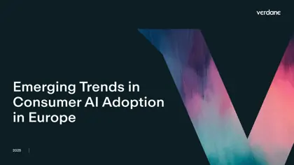 2025 Emerging Trends in Consumer AI Adoption in Europe封面