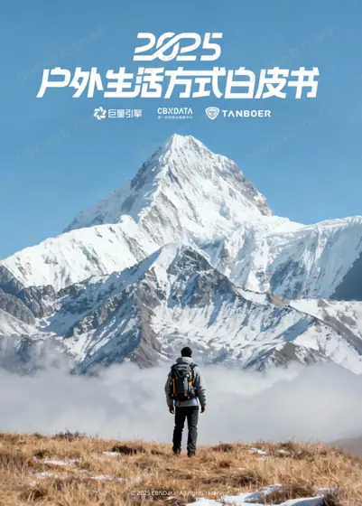 2025户外生活方式白皮书封面