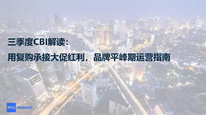 三季度CBI解读:用复购承接大促红利,品牌平峰期运营指南封面