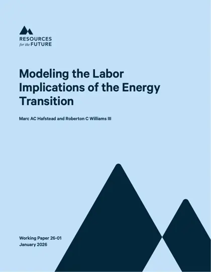 Modeling the Labor Implications of the Energy Transition封面