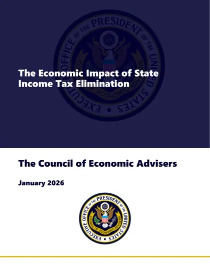The Economic Impact of State Income Tax Elimination封面