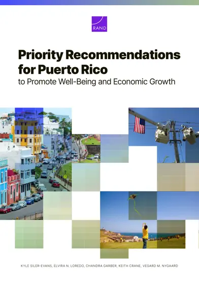 Priority Recommendations for Puerto Rico to Promote Well-Being and Economic Growth封面