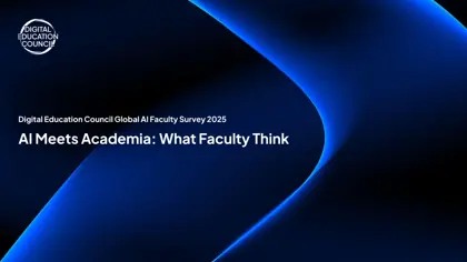 Digital Education Council Global AI Faculty Survey 2025封面