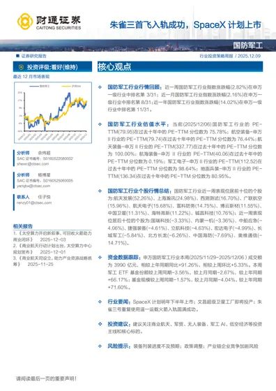 朱雀三首飞入轨成功，SpaceX 计划上市封面