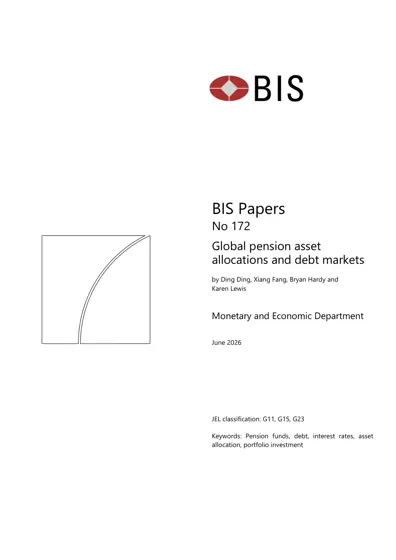 Global pension asset allocations and debt markets封面