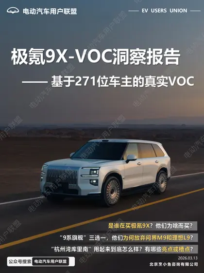 极氪9X-VOC洞察报告封面