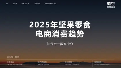 2025年坚果零食电商消费趋势封面