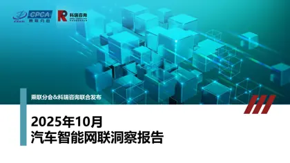 汽车智能网联洞察报告封面