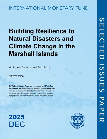 Building Resilience to Natural Disasters and Climate Change in the Marshall Islands封面