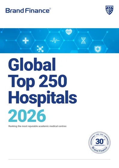 Brand Finance Global Top 250 Hospitals 2026封面