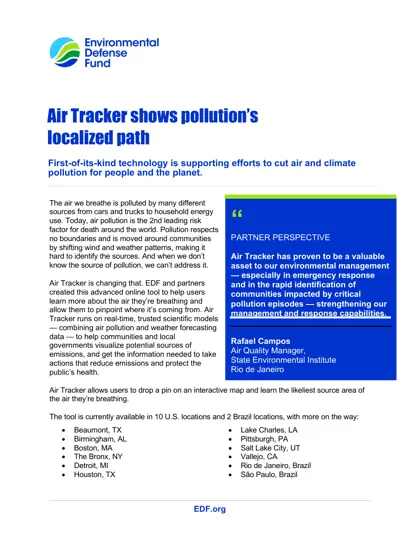 空气跟踪器显示污染的局部路径(PDF)封面