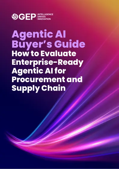 Agentic AI Buyer's Guide: How to Evaluate Enterprise-Ready Agentic AI for Procurement and Supply Chain封面