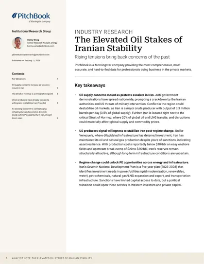 The Elevated Oil Stakes of Iranian Stability封面