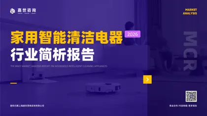 家用智能清洁电器行业简析报告封面
