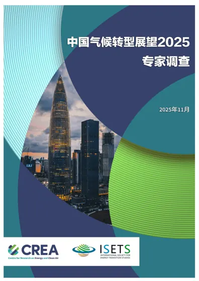 2025年中国气候转型展望：专家调查封面