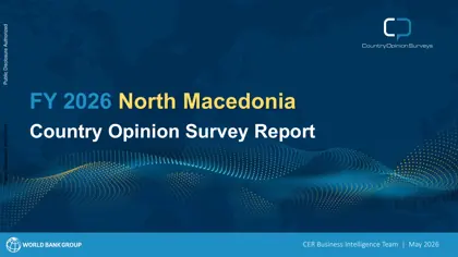 FY 2026 North Macedonia Country Opinion Survey Report封面