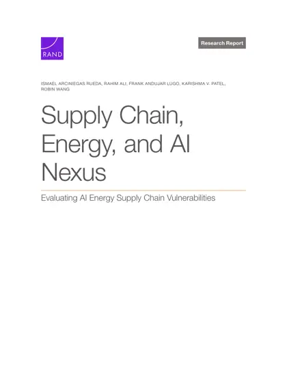 Supply Chain, Energy, and AI Nexus: Evaluating AI Energy Supply Chain Vulnerabilities封面