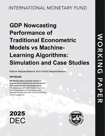 GDP Nowcasting Performance of Traditional Econometric Models vs Machine-Learning Algorithms: Simulation and Case Studies封面