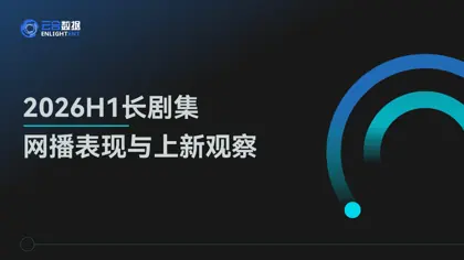 2026H1长剧集网播表现与上新观察封面