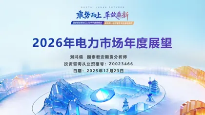 2026年电力市场年度展望封面