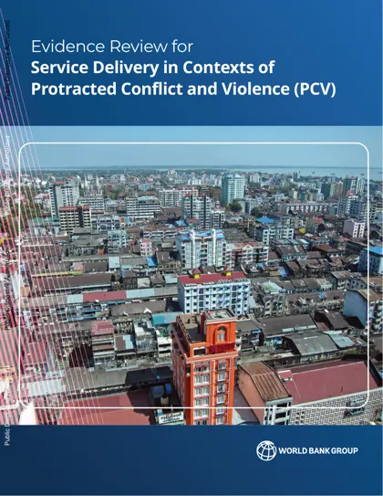 Evidence Review for Service Delivery in Contexts of Protracted Conflict and Violence (PCV)封面