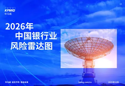 2026年风险雷达图 中国银行业封面