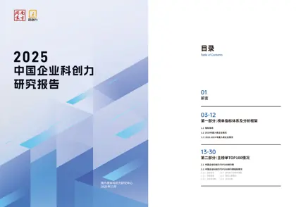 2025中国企业科创力研究报告封面