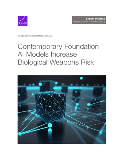 Contemporary Foundation AI Models Increase Biological Weapons Risk封面