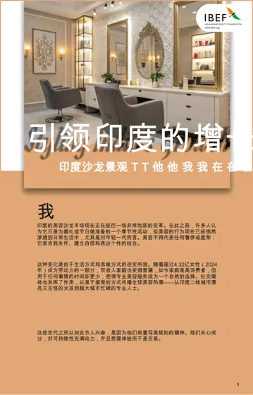 印度沙龙景观：引领印度的增长封面