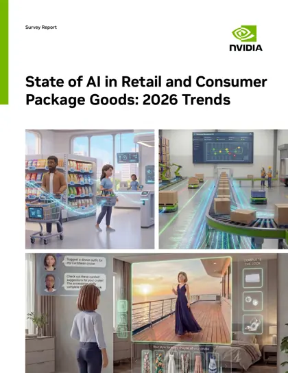 State of AI in Retail and Consumer Package Goods: 2026 Trends Survey Report封面
