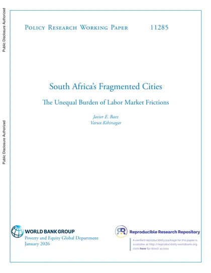 South Africa’s Fragmented Cities: The Unequal Burden of Labor Market Frictions封面