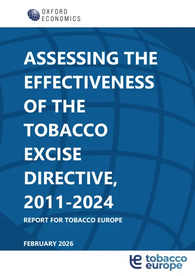 ASSESSING THE EFFECTIVENESS OF THE TOBACCO EXCISE DIRECTIVE, 2011-2024封面