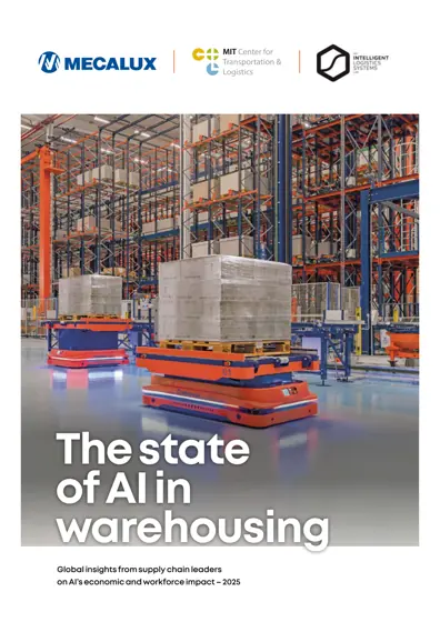 The state of AI in warehousing: Global insights from supply chain leaders on AI's economic and workforce impact – 2025封面
