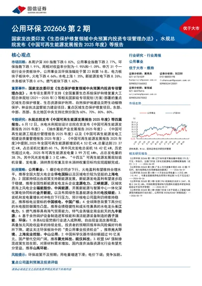 公用环保202606 第2 期封面