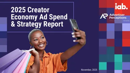 2025 Creator Economy Ad Spend & Strategy Report封面