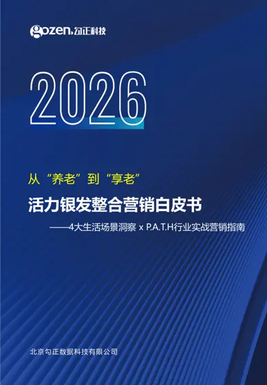 活力银发整合营销白皮书封面