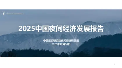 2025中国夜间经济发展报告封面